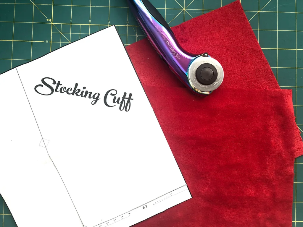 Machine Embroidered Christmas Stocking Part Four: How to Embroider Minky and Velvet 3 image 16