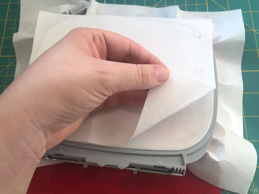 Machine Embroidered Christmas Stocking Part Four: How to Embroider Minky and Velvet 5 image 18