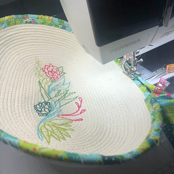 Machine Embroidered Rope Bowls 3 image 9