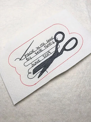Creating Your Own Machine Embroidered Quilt Label 2 image 98
